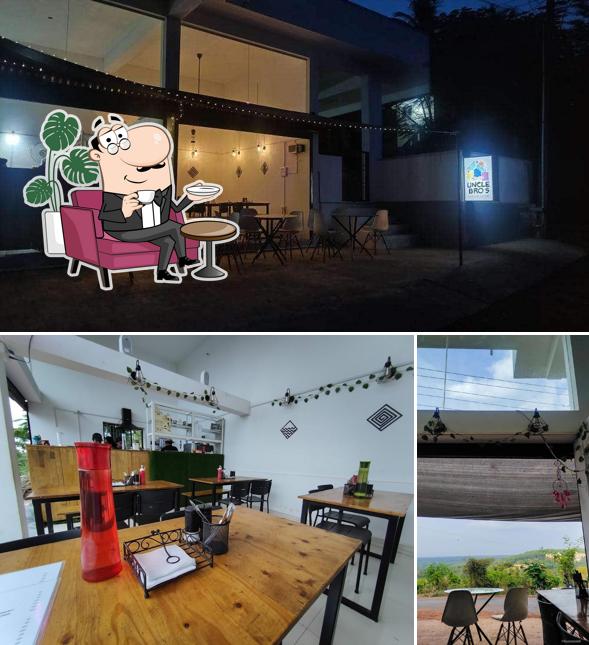 Check out how Uncle Bro's Grub Hub looks inside