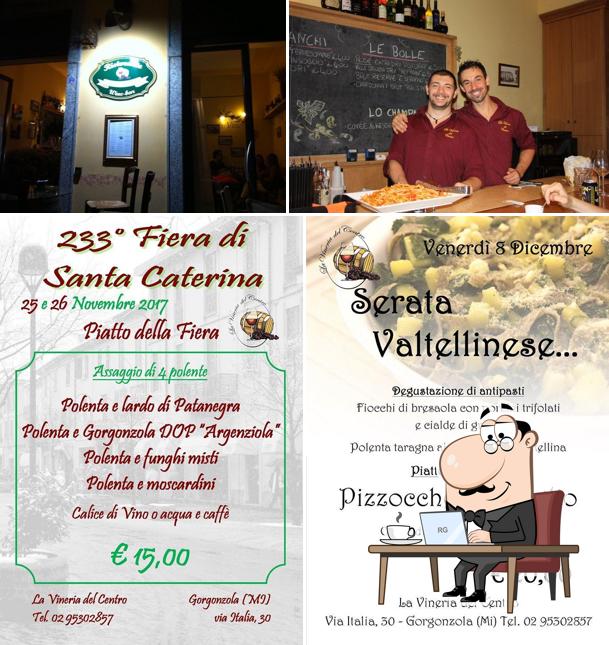 Dai un'occhiata agli interni di Vineria Del Centro