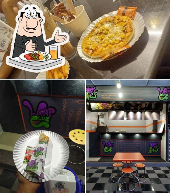 Food at Wrap Club