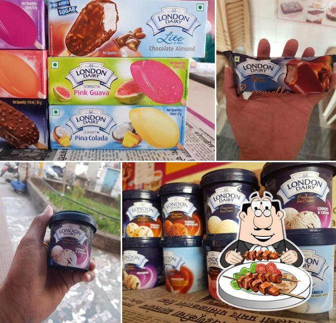 Food at Kanhaiya Ice Cream Center