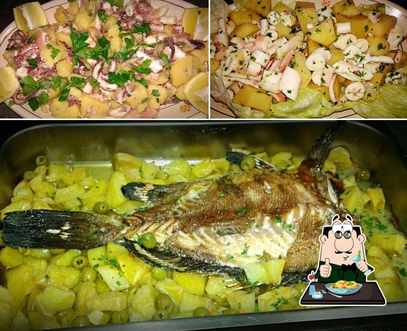 Cibo al Trattoria Da Capone