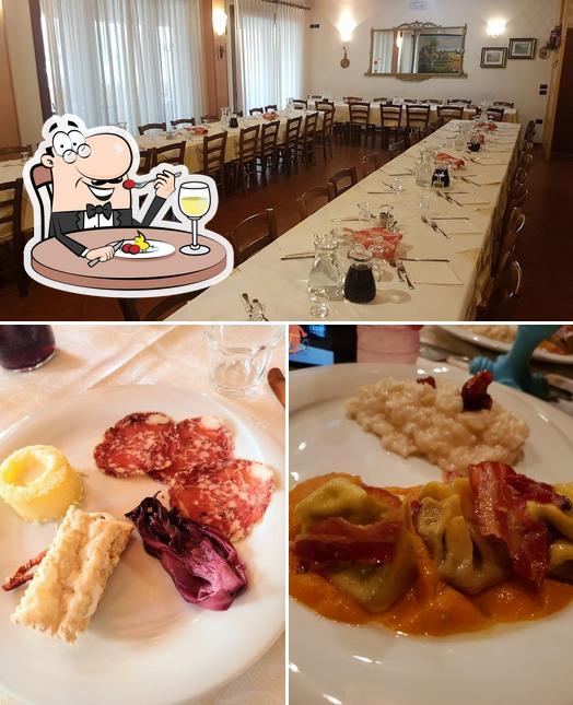Agriturismo Al Capitellon si caratterizza per la cibo e interni
