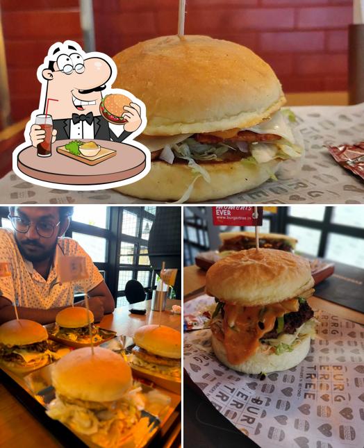 Treat yourself to a burger at Burger Tree