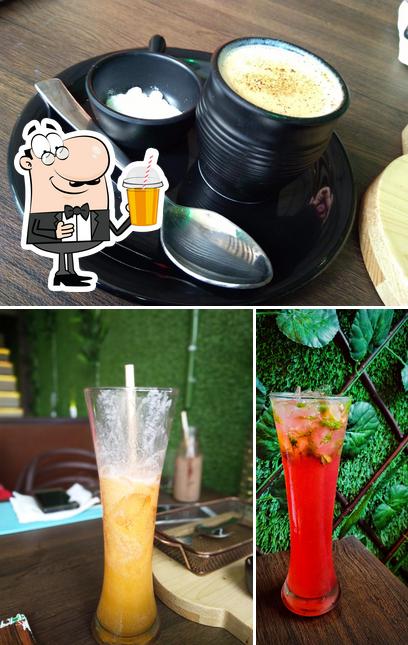 Enjoy a drink at Hakuuna matataa