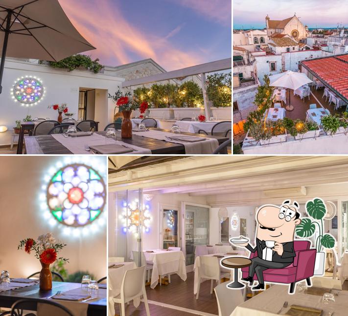 Gli interni di GOFFREDO ristorante in terrazza