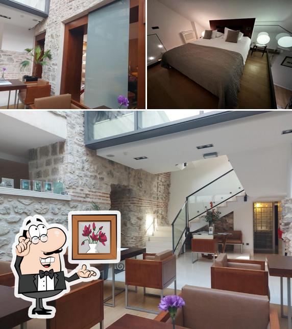 Gli interni di Hotel Vestibul Palace