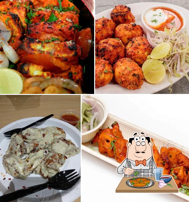 Chicken wings at Momo Nation Cafe