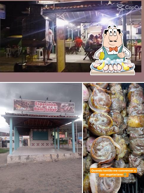 Ostras em Espetinho bom Sabor