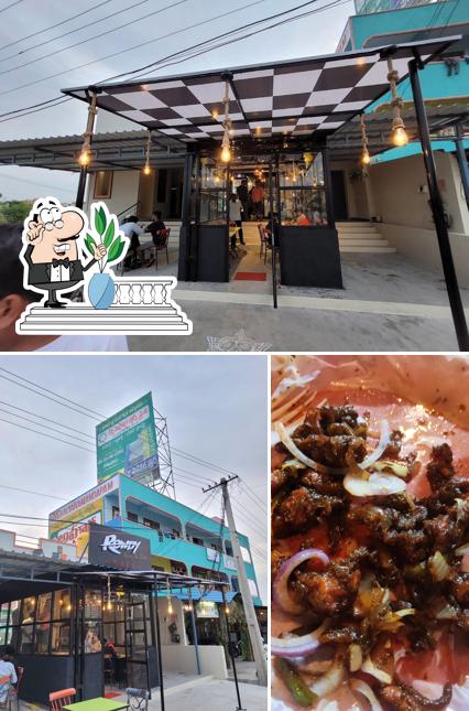The exterior of Diya’s Rowdy Cafe