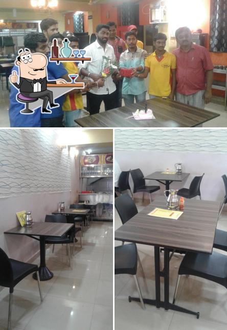 The interior of Donne Biryani Adda