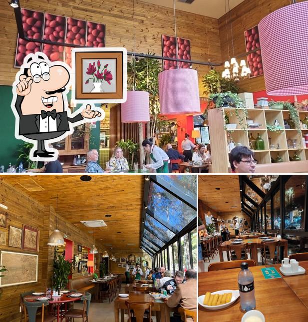 Veja imagens do interior do Galeto Mamma Mia Bela Vista
