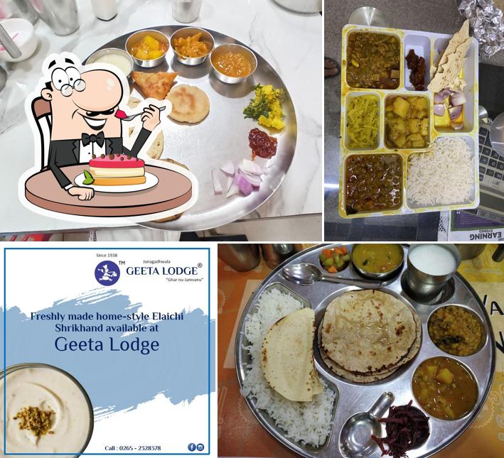 Geeta Lodge (Junagadhwala) provides a range of sweet dishes