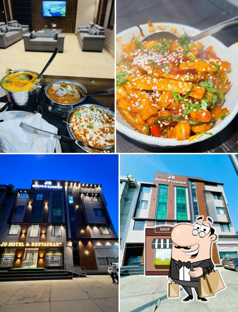 JD Hotel & Lounge is distinguished by exterior and food