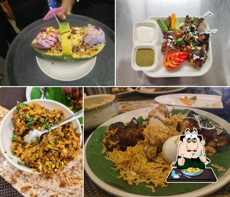 Meals at Khalids Biriyani Erode - Best Chicken Biriyani Shop in Erode Non Veg Restaurants in Erode