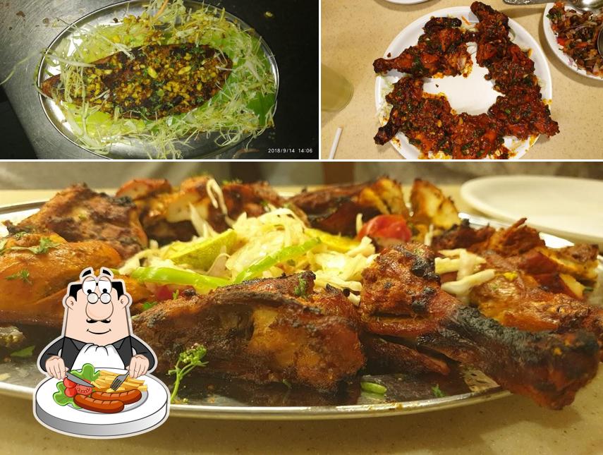 Food at VV restaurant & bar