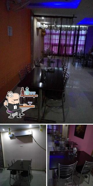 The interior of Shree Family Restaurant