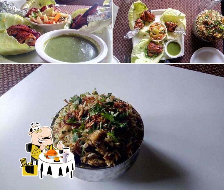 Food at Silver 9 Restaurant