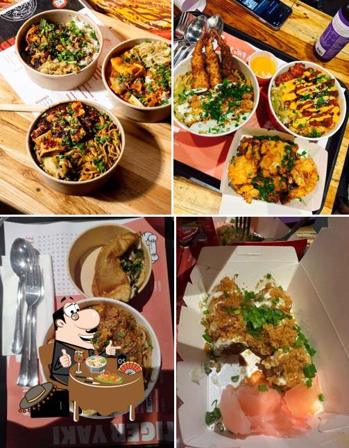 Food at Tiger Yaki