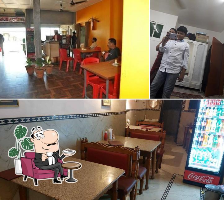 The interior of Trilok Anna Restaurant