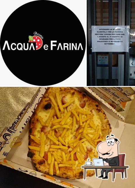 Gli interni di Acqua e Farina