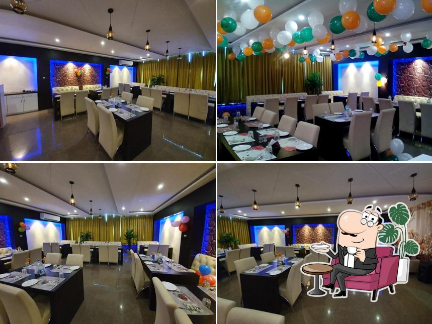 The interior of Ambrosia Restaurant/ Ki & Ka Bakers