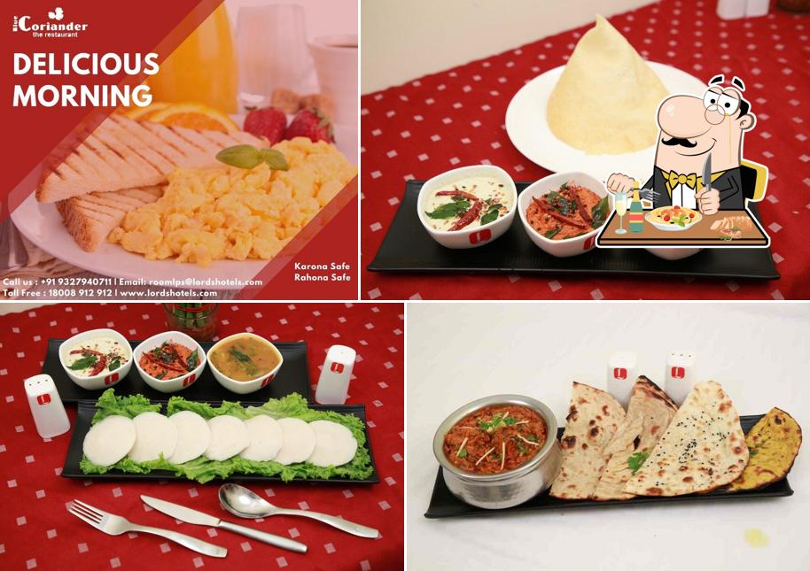 Meals at Blue Coriander