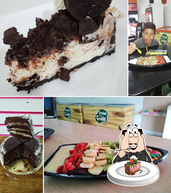 Bolo de chocolate em Frutos de Goias de Peruibe