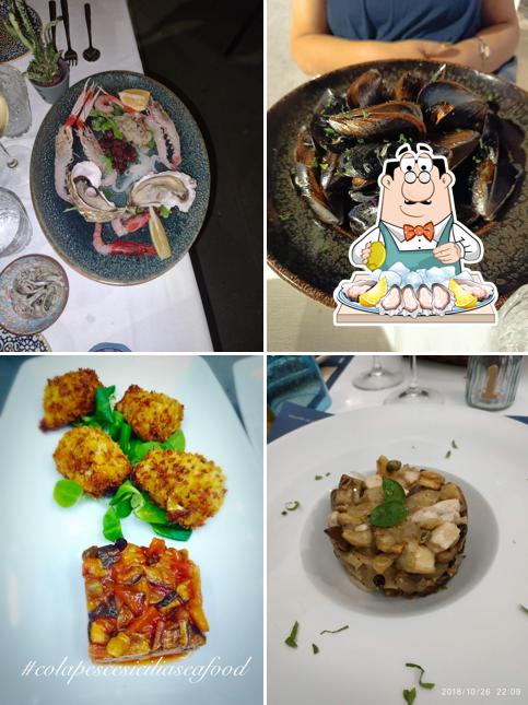 Ostriche al Colapesce Sicilian seafood Ristorante
