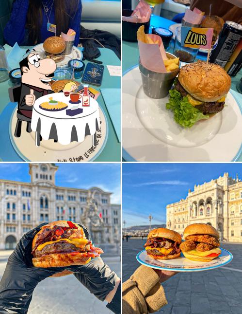 Gli hamburger di LOUIS TRIESTE potranno incontrare molti gusti diversi