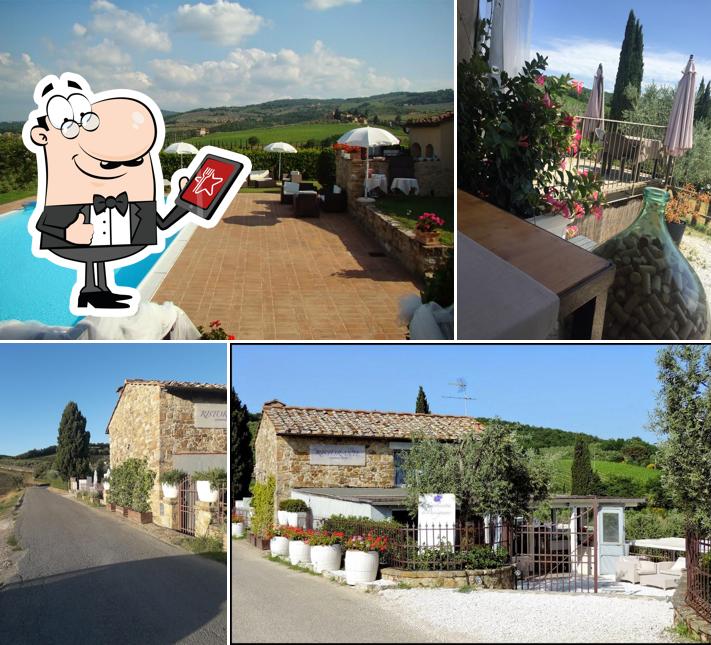 Gli esterni di Cantinetta di Passignano