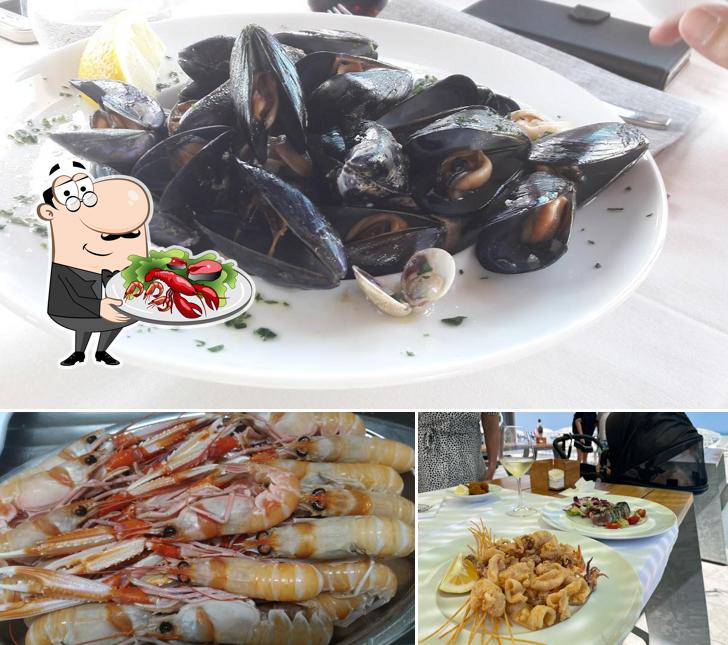 Prova tra i vari pasti di mare disponibili a Merlibeach