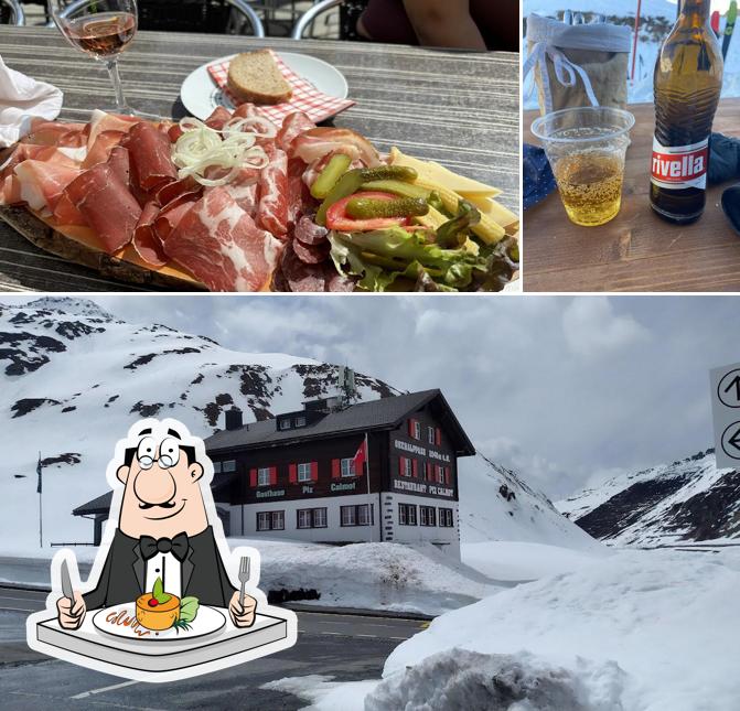 La foto della cibo e birra di Piz Calmot
