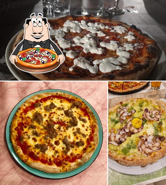 Ordina tra le molte varianti di pizza