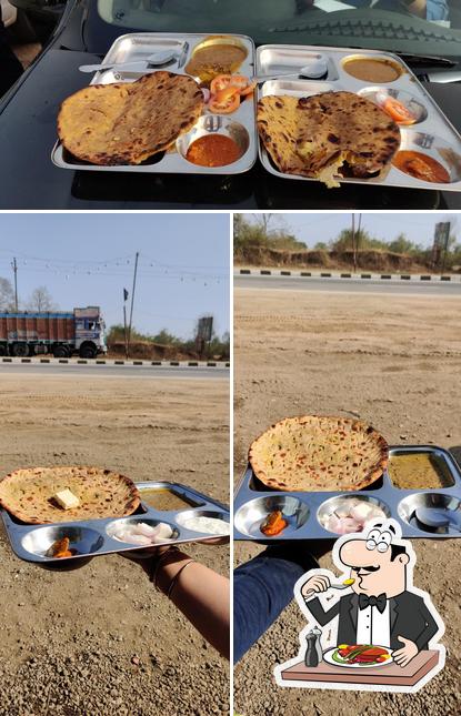 Food at Punjabi Dhaba
