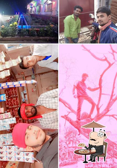 The exterior of Aditya hotel family restaurant and dhaba