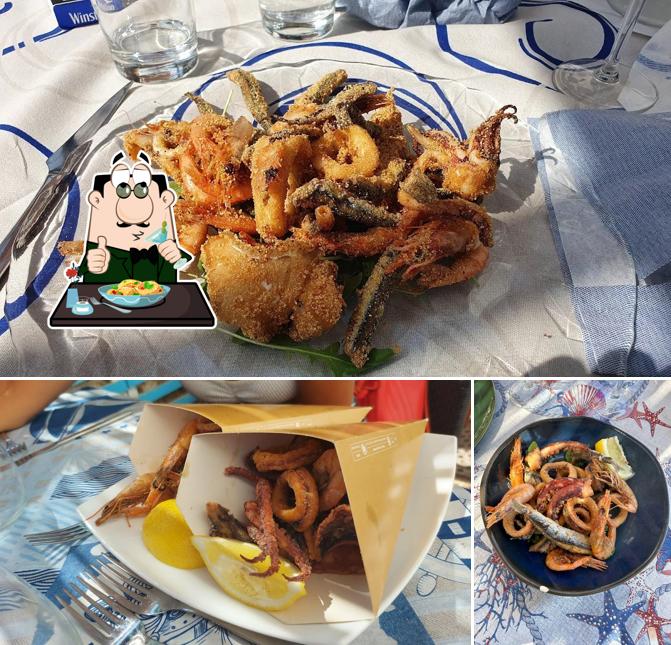 Fritto misto al BARCABOTTE Re Baccalà a Mare - Erchie - Osteria | Pizzeria | Caffetteria