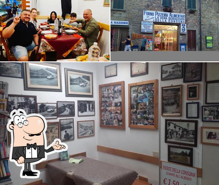 Gli interni di Bar carletti