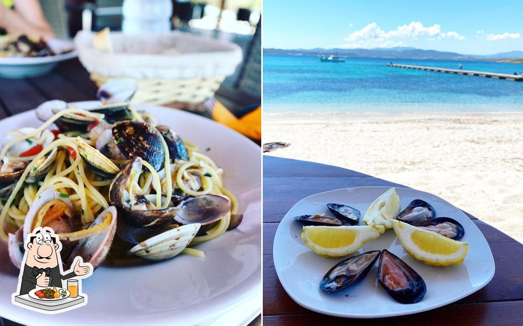 Cibo al Beach Bar "Baya del Sol"