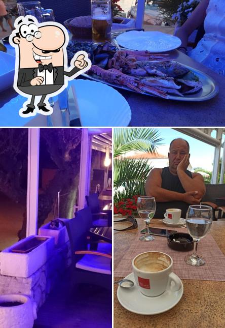 Gli interni di Restoran Diogen