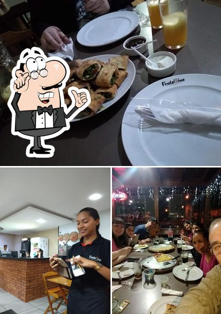 Veja imagens do interior do Fratellino Pizzaria
