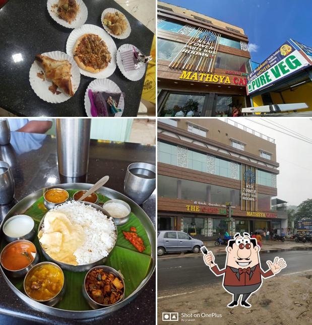 Mathsya Cafe is distinguished by food and exterior