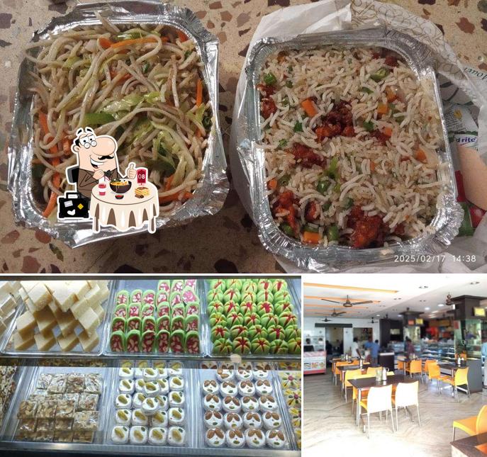 This is the image showing food and interior at Misthan By Shree Gupta Sweets