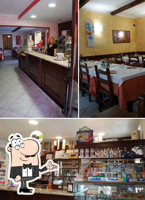 Gli interni di Osteria da Piera