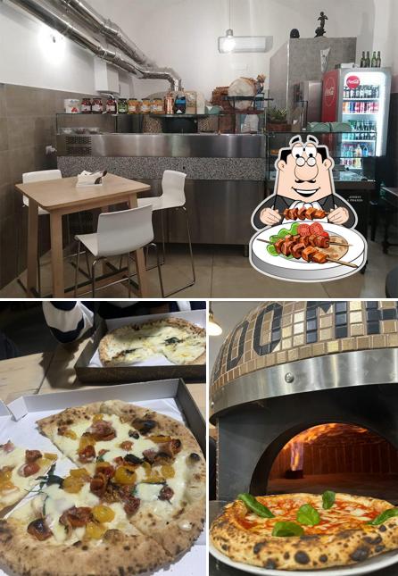 Pizzeria Addo Mast si caratterizza per la cibo e interni