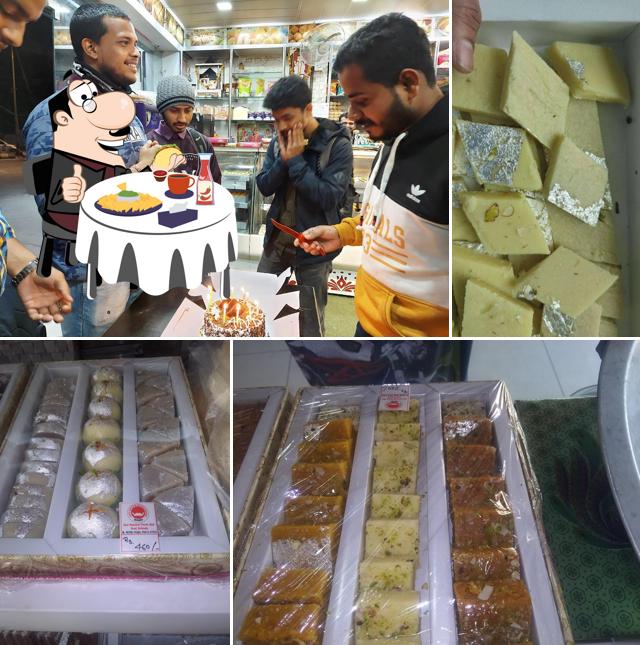 Cheese plate at Rajasthan Misthan Bhandar