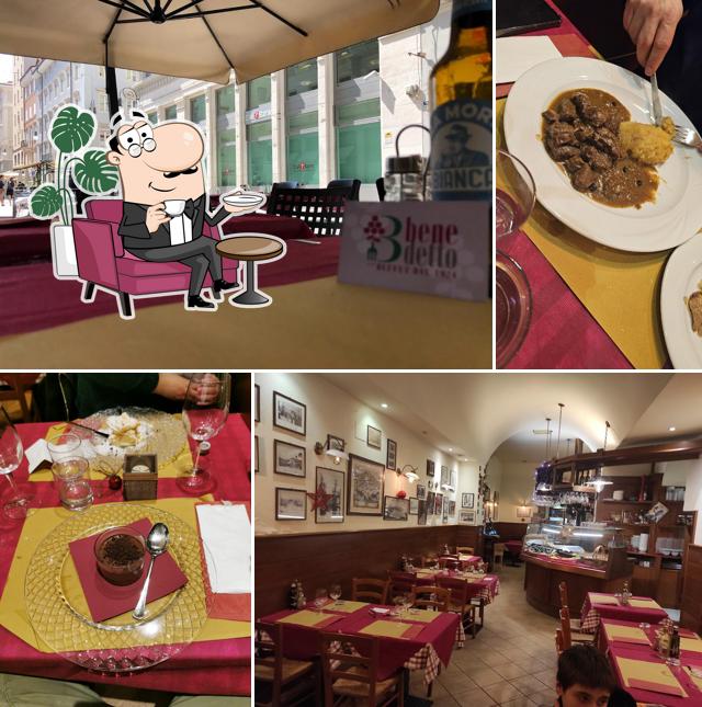 Gli interni di Trattoria Trieste Benedetto Buffet