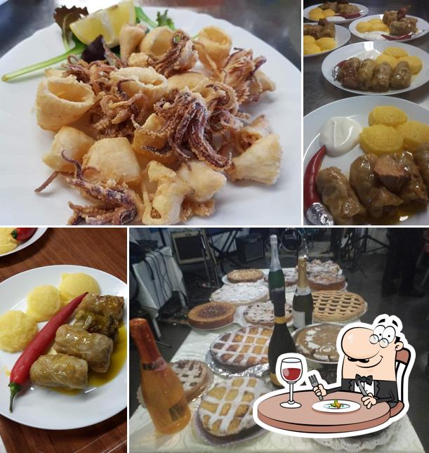 Cibo al Ristorante Le Piscine