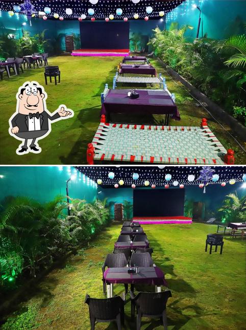 The interior of The Pavilion Family Garden Restaurant