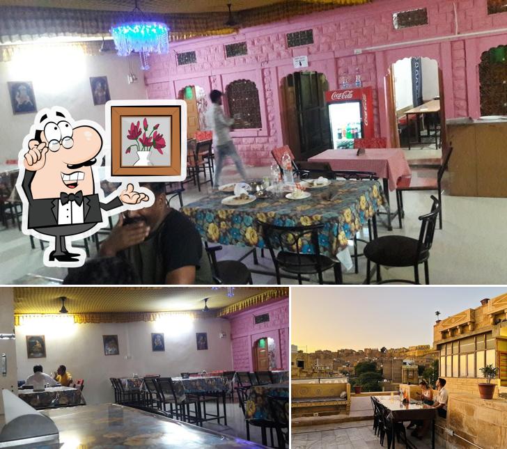 The interior of Kabab Corner Restaurant