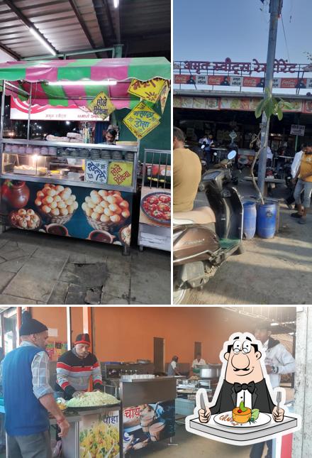 The image of food and interior at Amrit Sweets And Restaurant